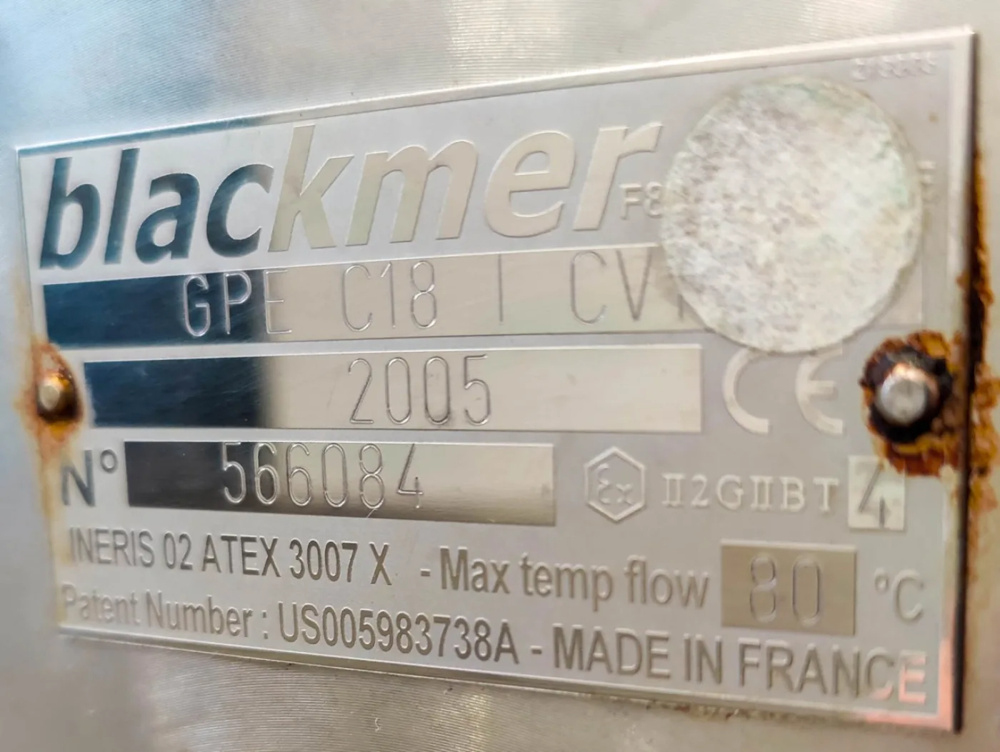 Blackmer GPI C18 I CV - Eccentric Screw Pump - 8