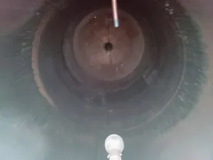 Ernst Möschle Behälterbau 3700 Ltr. - Vertical tank