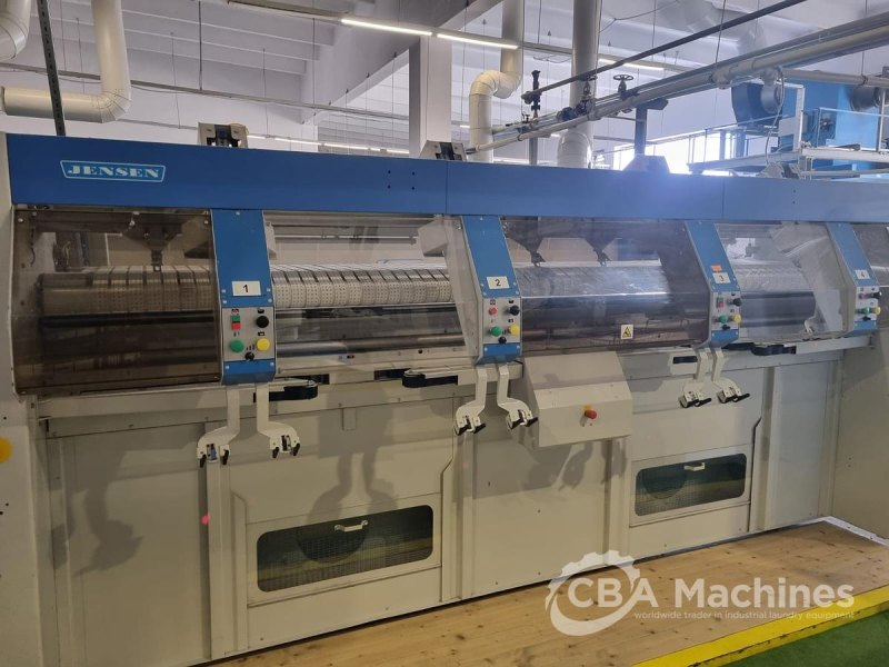 Complete Ironing Line Jensen/Lapauw 2 roll 1600 x 4000mm STEAM 2-4 lanes (839-840-841)