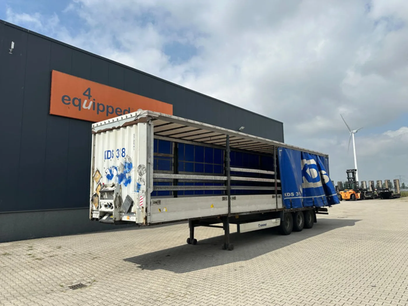 Krone ALU DROPSIDES / 2.80M INSIDE HEIGHT / BPW + DRUMBRAKES / NL-TRAILER / 4x available - 1