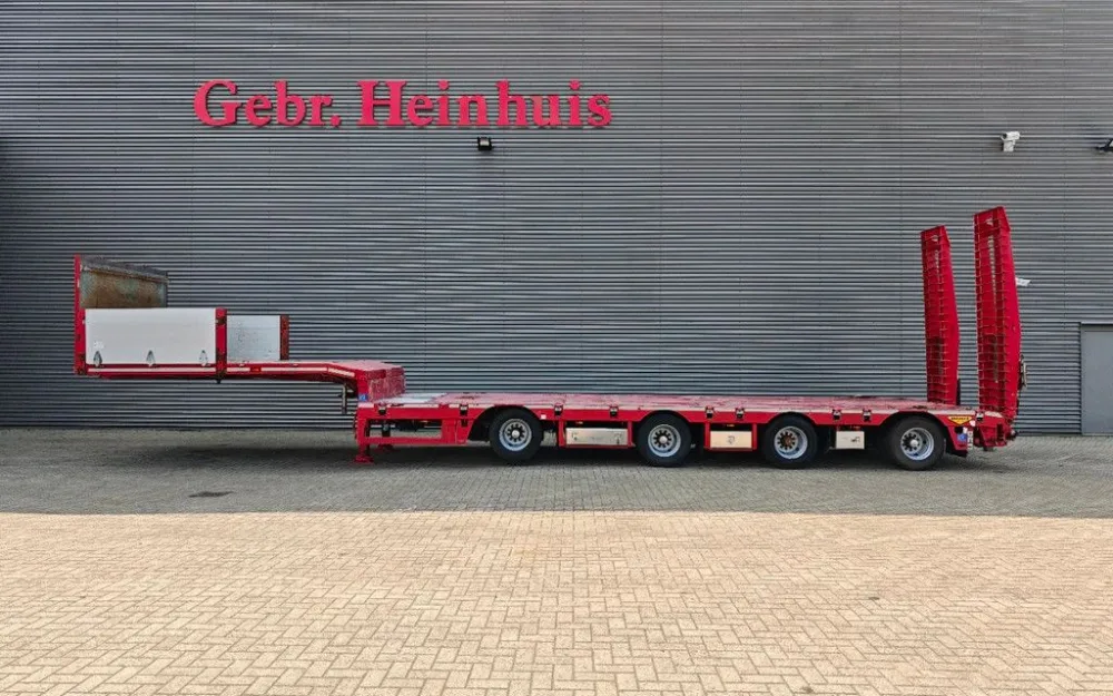 Broshuis 4 SLA-18-48 5.4 Meter extandable 12 Tons SL axles Ramps 2 Liftaxles!