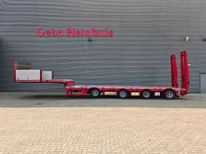 Broshuis 4 SLA-18-48 5.4 Meter extandable 12 Tons SL axles Ramps 2 Liftaxles!