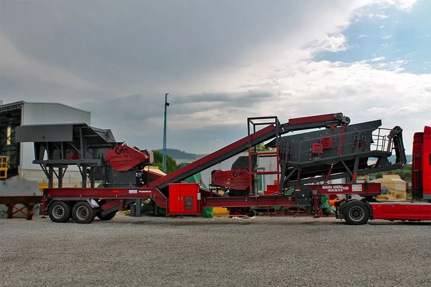General 640 — Mobile Crushing & Screening Plant (Jaw + Impact) - 9