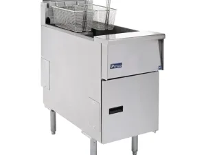 Pitco Single Tank Twin Basket Fryer SE14S-SSTC - islandcatering