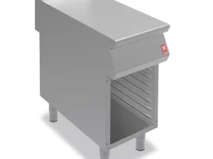 Falcon F900 Open Cabinet With Pressed Runners on Legs N941 - islandcatering