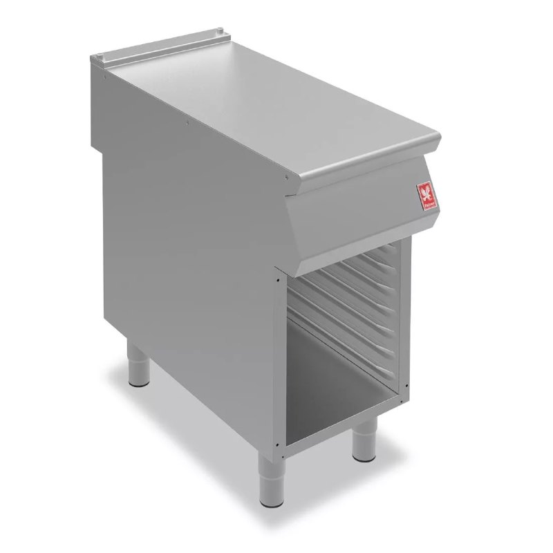 Falcon F900 Open Cabinet With Pressed Runners on Legs N941 - islandcatering