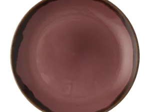 Dudson Harvest Plum Coupe Plate 8.67 inch Box 12 - islandcatering
