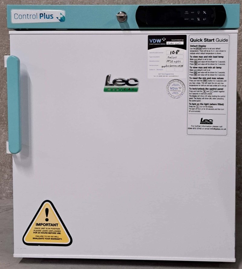 Lec PPSR47 Control Plus Medicijnkoelkast