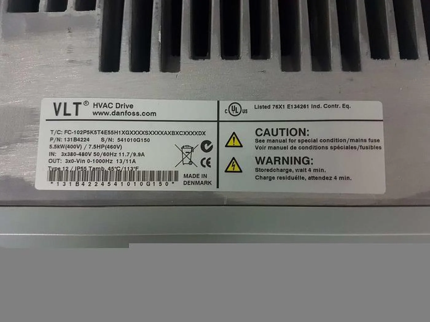 GARNER DENVER VTA 80 C 100 Vacuum Pump - 3