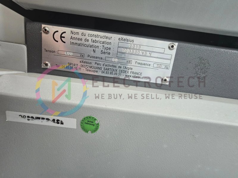 Nordson Exelsius TC3600 V5, UV curing oven, vintage 2019