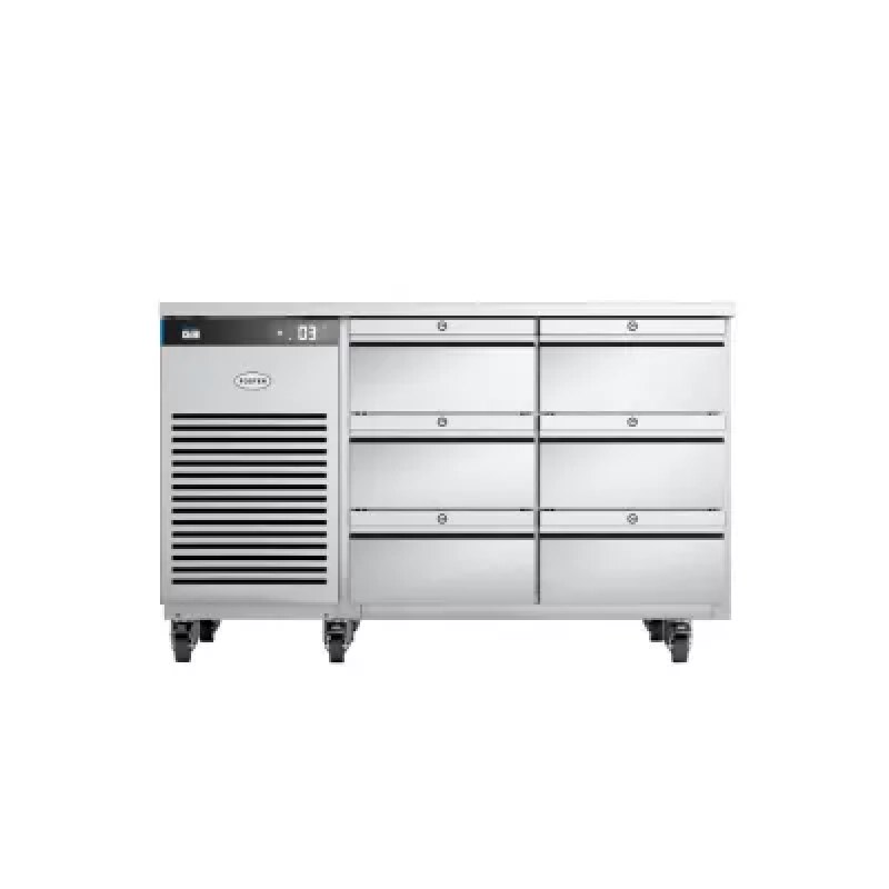 Foster EP1/2H/43-152 EcoPro G3 6 Drawer Refrigerated Counter 280 Litres - islandcatering