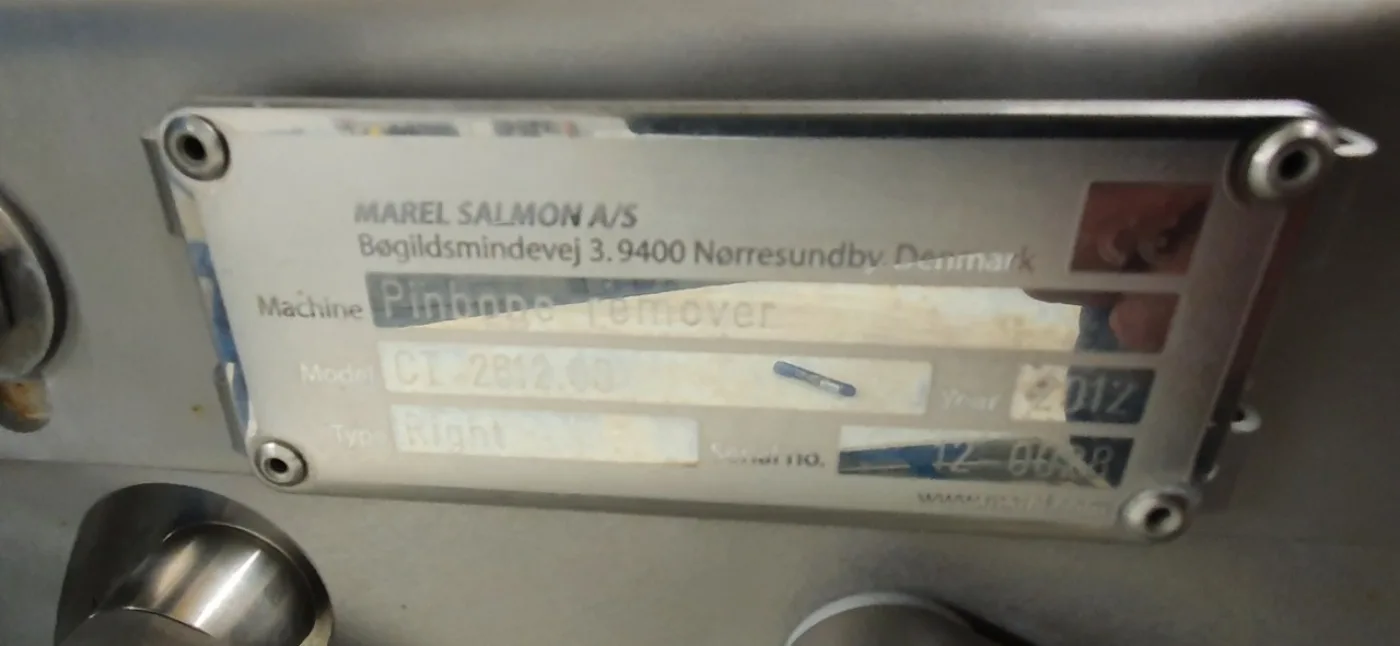 Marel 2612 Single Lane Pinbone Remover – 2012 - 3