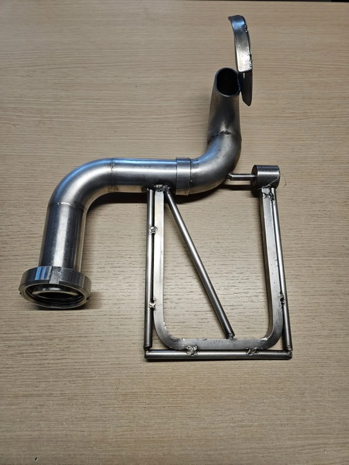 REVOLVING-ROTATING SPRAYER MADE IN STAINLESS STEEL, DN 40 FITTING, NEW EQUIPMENT - 3