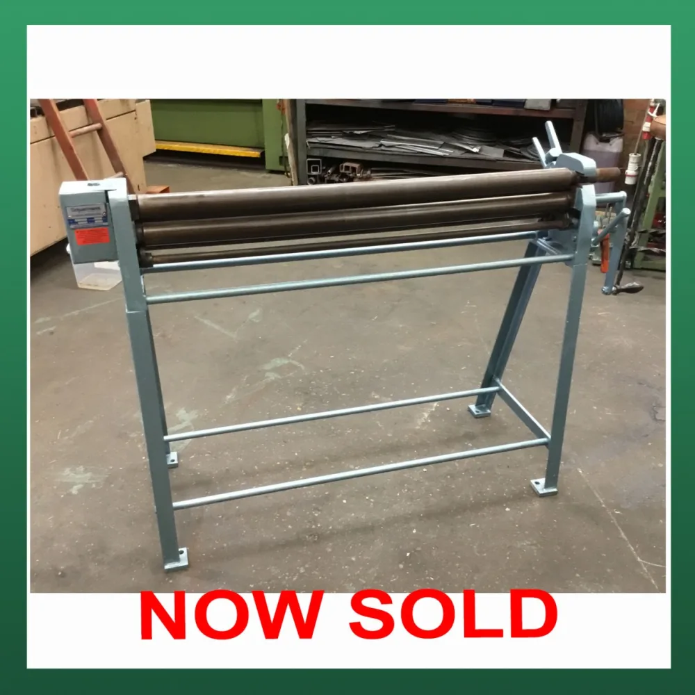 SCHWARTMANNS Hand Bending Rolls 1020mm - WNS - W. Neal Services Ltd