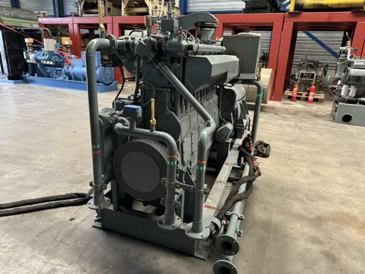 1991 MWM TBD 604-BL6 / RELIANCE DIESEL GEN.SET 630 KVA - 5