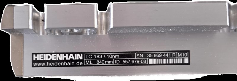 Heidenhain Absolutes gekapseltes Längenmessgerät ML840mm