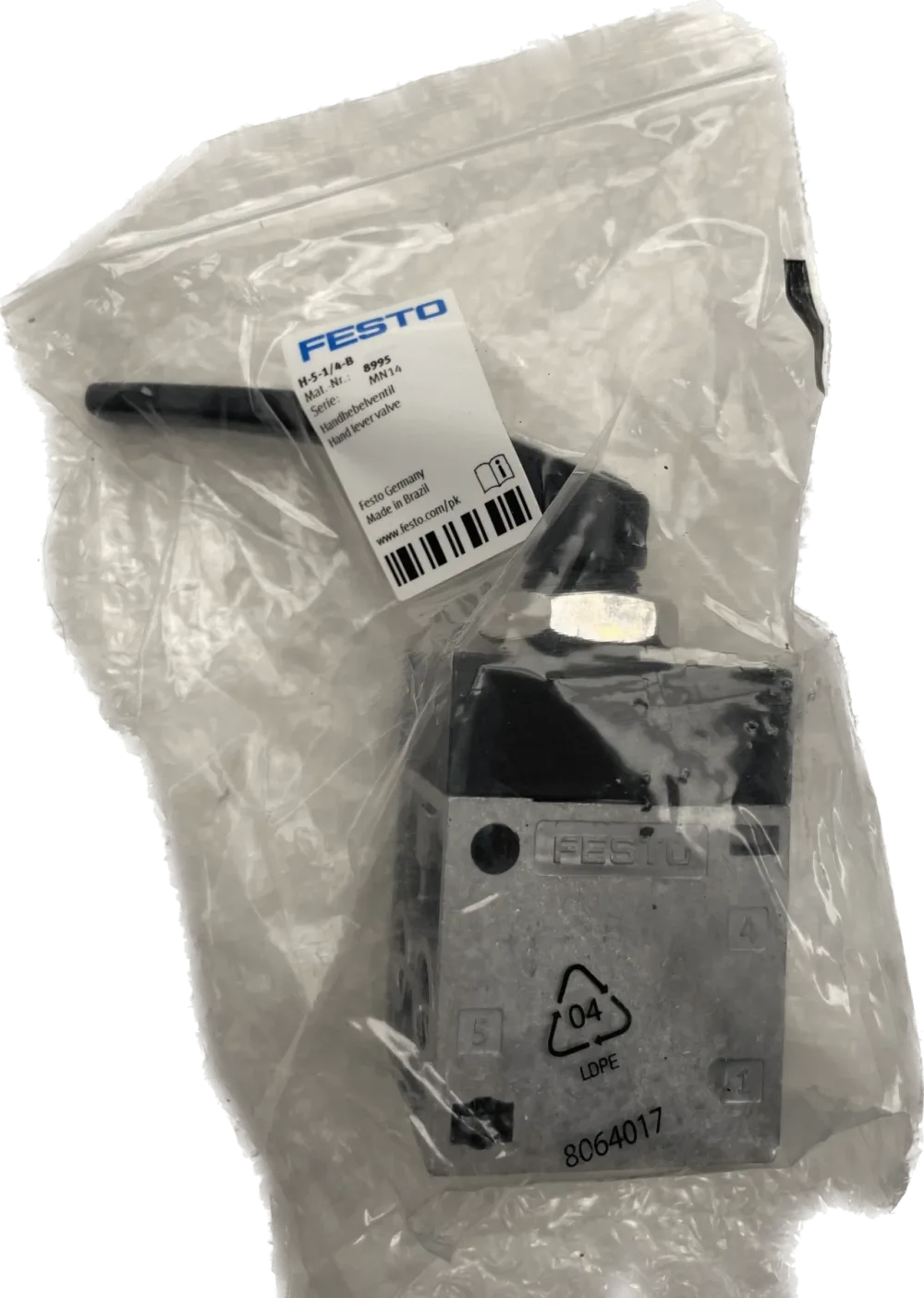 Festo Handhebelventil H-5-1/4-B