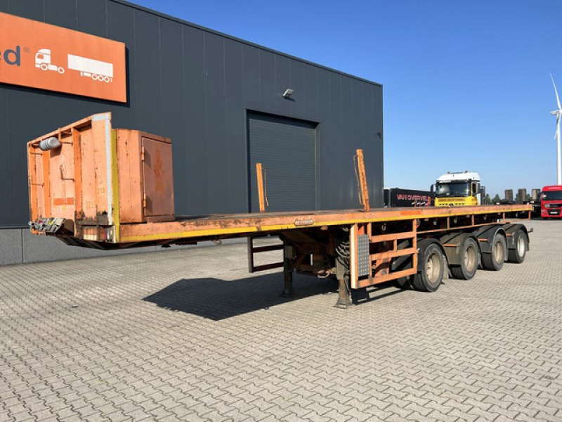 Nooteboom OVB-73-04, 73 tons Ballast trailer, 4 axles, 3 hydraulic steering axles