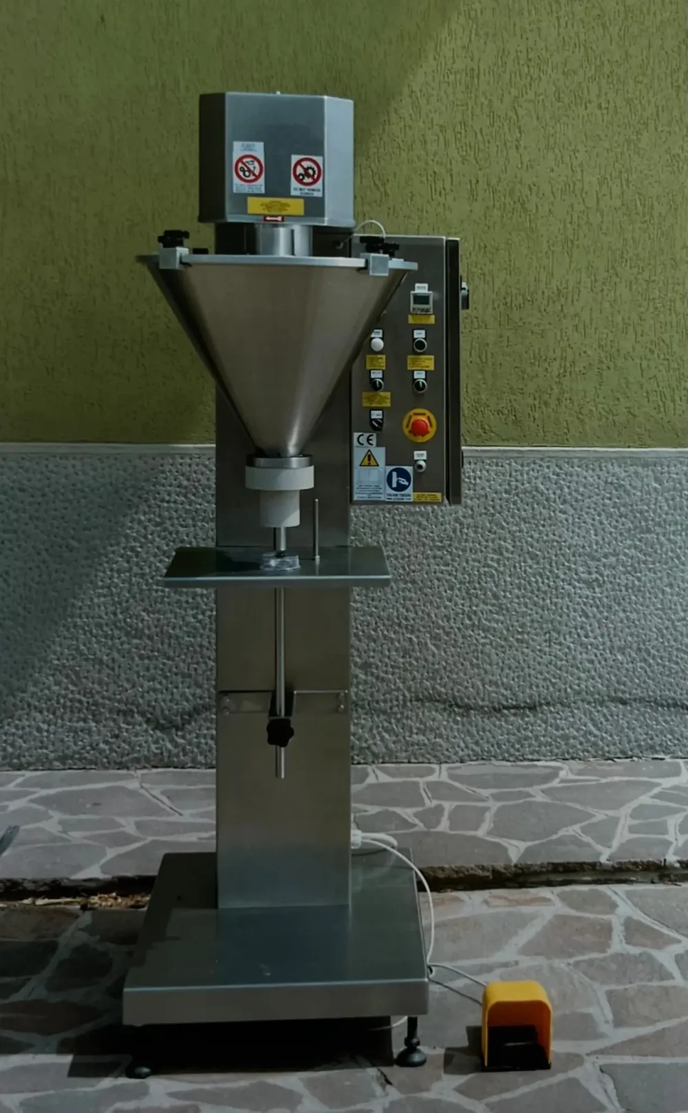 LLENADORA SEMI-AUTOMATICA LONGONI GAMMA/V ACERO INOXIDABLE 304