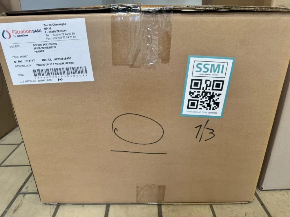 Filtration SASU (Pemflow) Filter bags box 3x