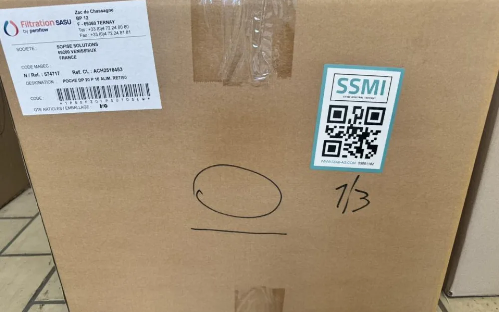 Filtration SASU (Pemflow) Filter bags box 3x