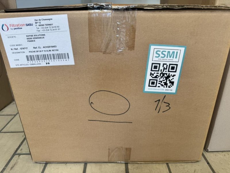 Filtration SASU (Pemflow) Filter bags box 3x