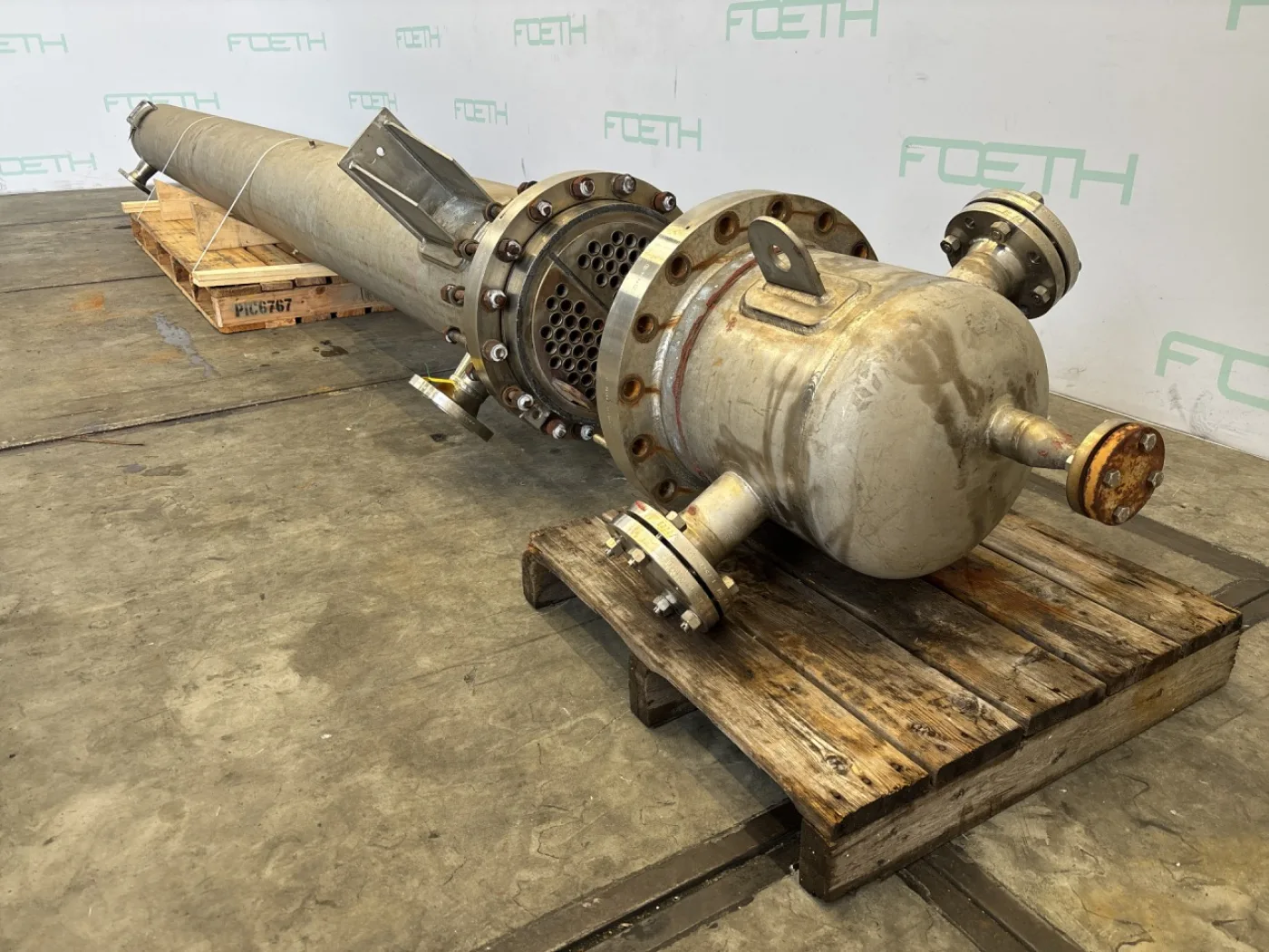 K.ley Eiterfeld U-tube Vertical Heat Exchanger — 30 m² 25 bar - Shell and tube heat exchanger - 3