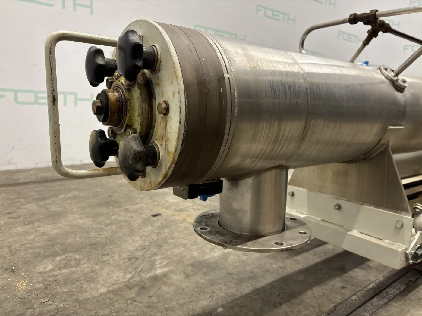 AZO Horizontal screw jacketed - Horizontal screw conveyor - 8
