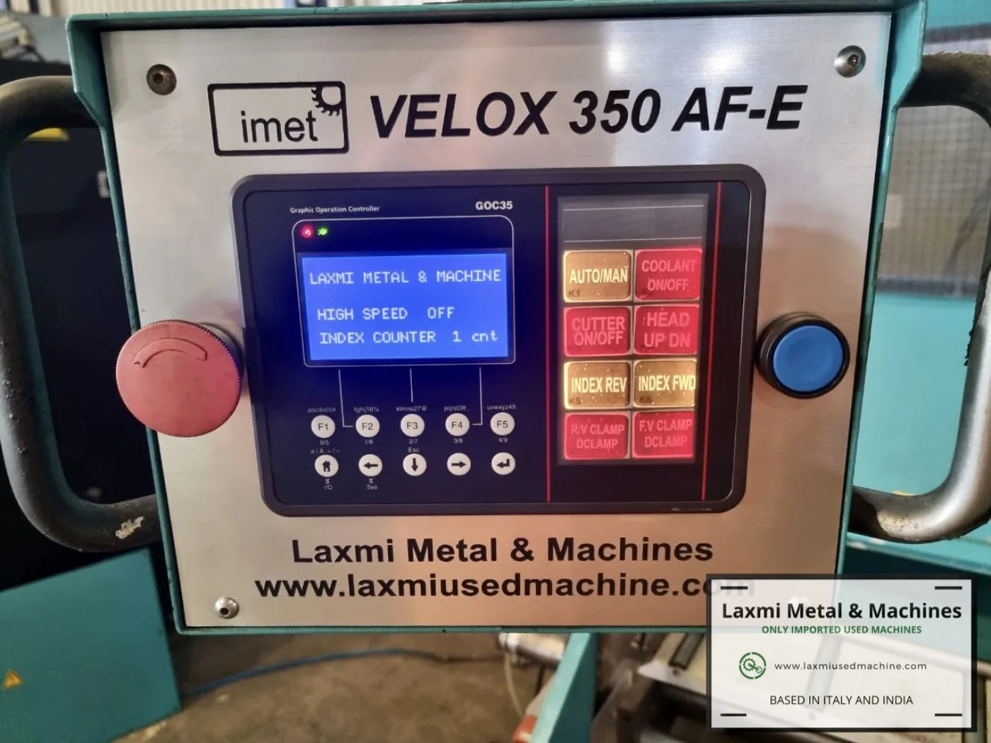 AUTOMATIC CIRCULAR SAW, IMET (Italy) - VELOX 350 AF-E - Laxmi Metal & Machines, Rohtak - 3
