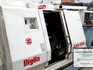 CNC LATHE, BIGLIA - B42/S2M - Laxmi Metal & Machines, Rohtak