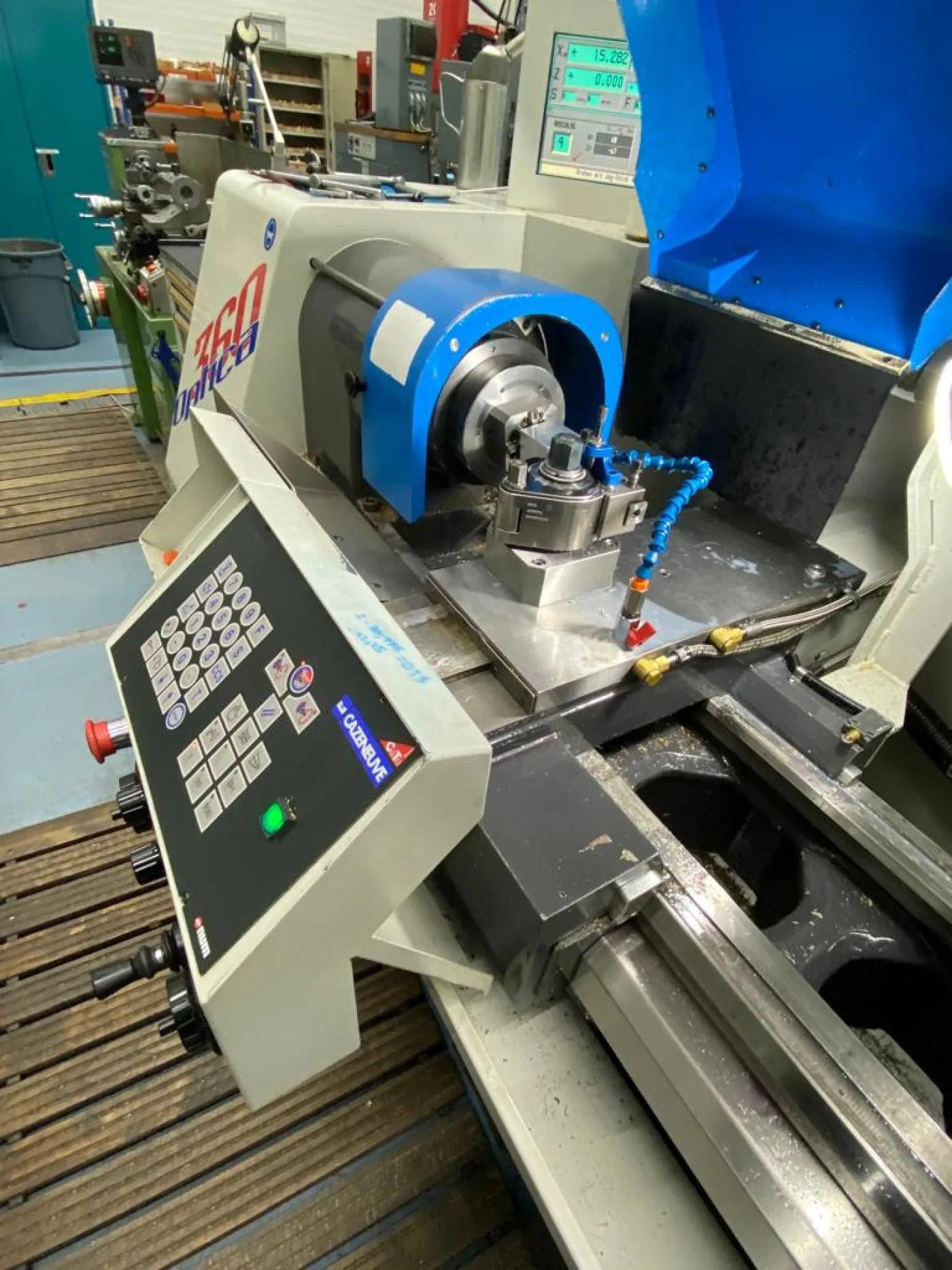Teach in lathe – Cazeneuve Optica 360 - 3