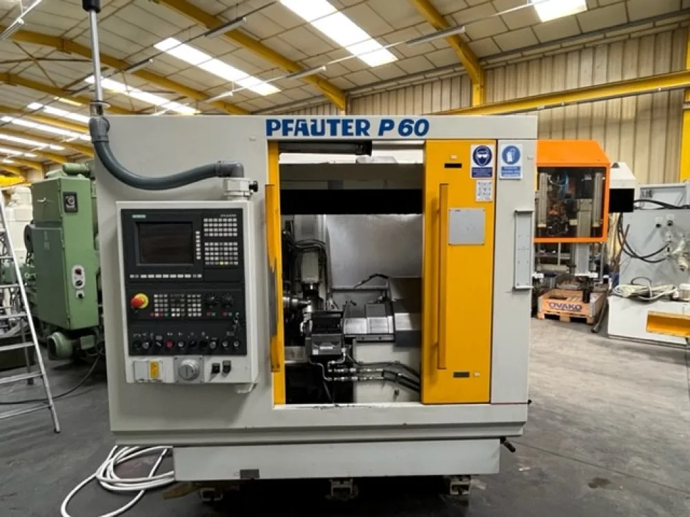 CNC Gear Hobbing Machine – PFAUTER P60