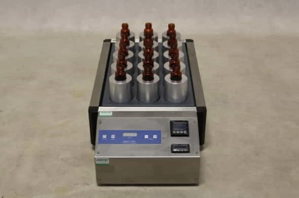 H+P Labortechnik Variomag Verwarmingsblok met Magnetische Roerder