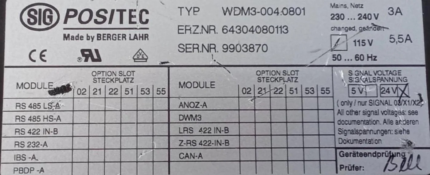LTI Motion WDM3-004.080 Drive Module - 4