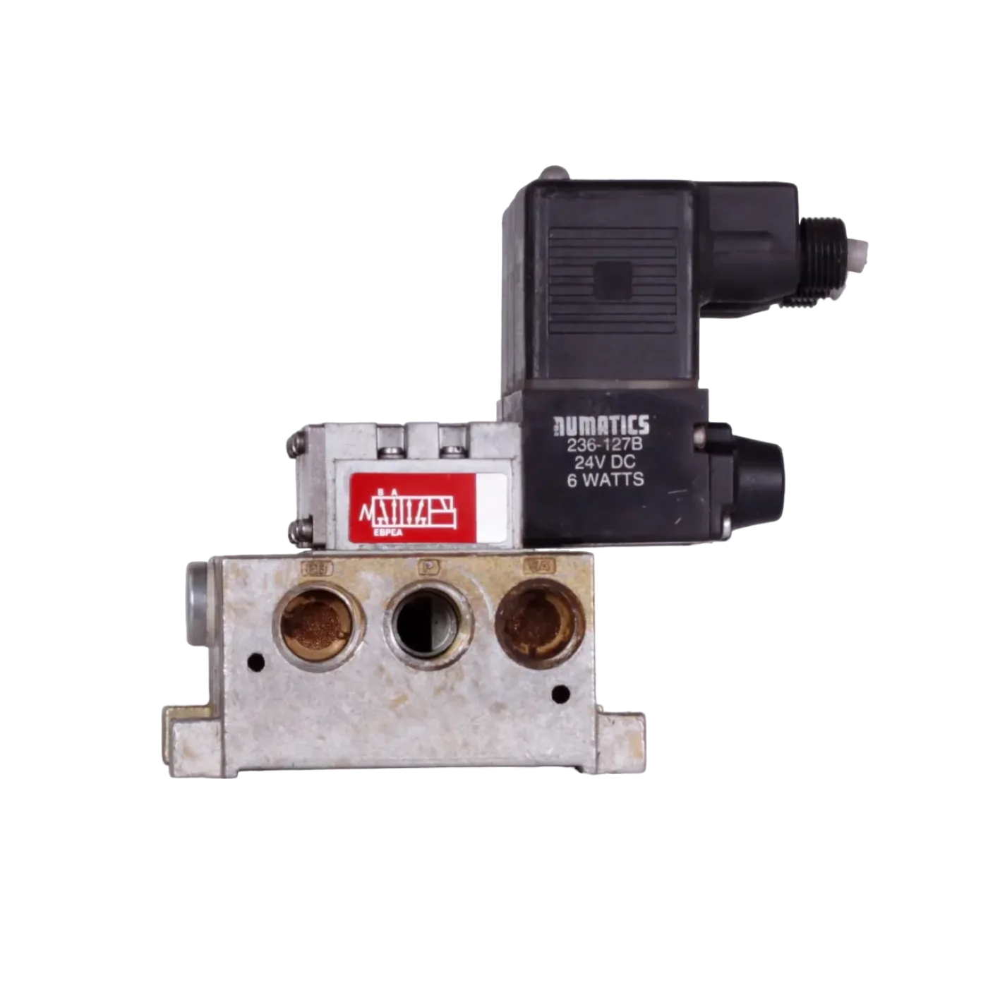 Numatics IMA Numatics Direktes Einzelmagnetventil 1/8 Zoll 24 VDC Ventilinsel Art.-Nr. 031SA4004000061 24 - 1