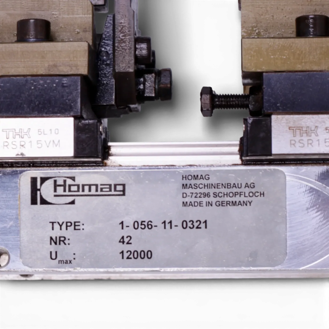 HOMAG Radiusziehklinge HSK 63 F Radiusziehklingen Aggregat CNC Kantenbearbeitung Art.-Nr. 1-056-11-0321 - 6