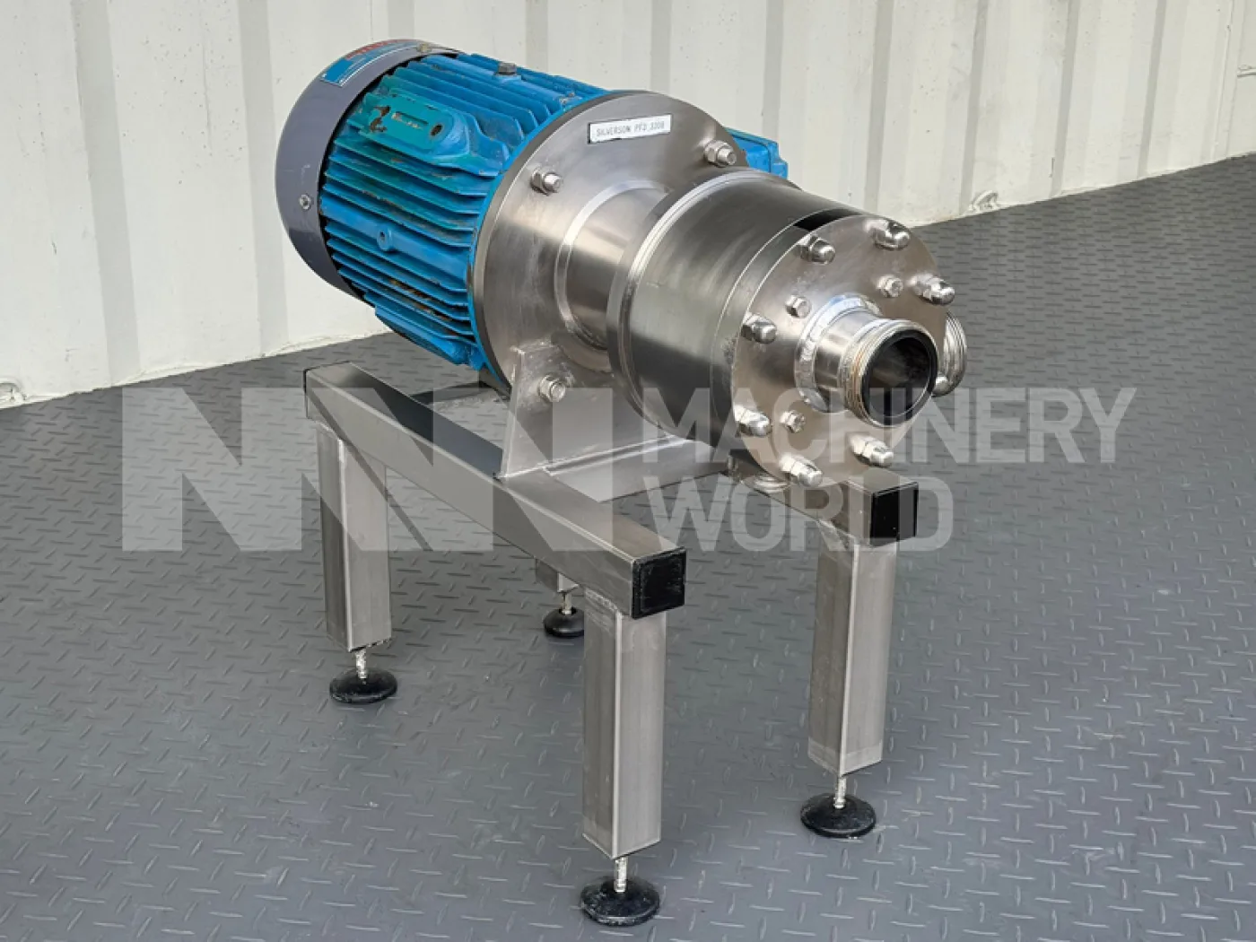 15kw Silverson 450/600 UHMS Ultra Hygienic Inline High Shear Mixer Pump - 1