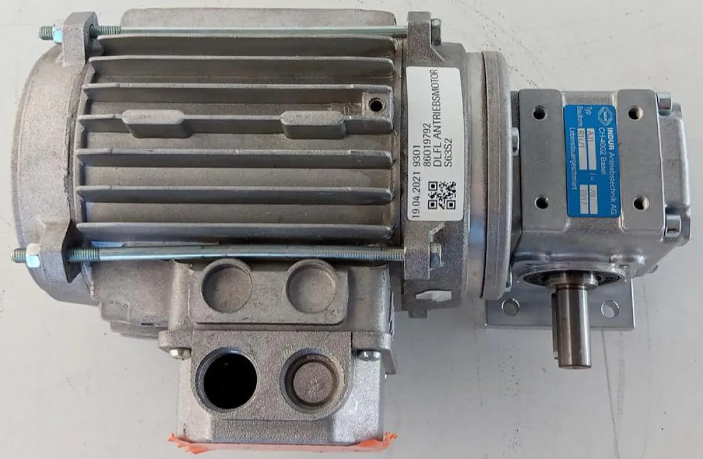 Indur 3 PH Asynchronous Getriebe Motor S6332 - 7
