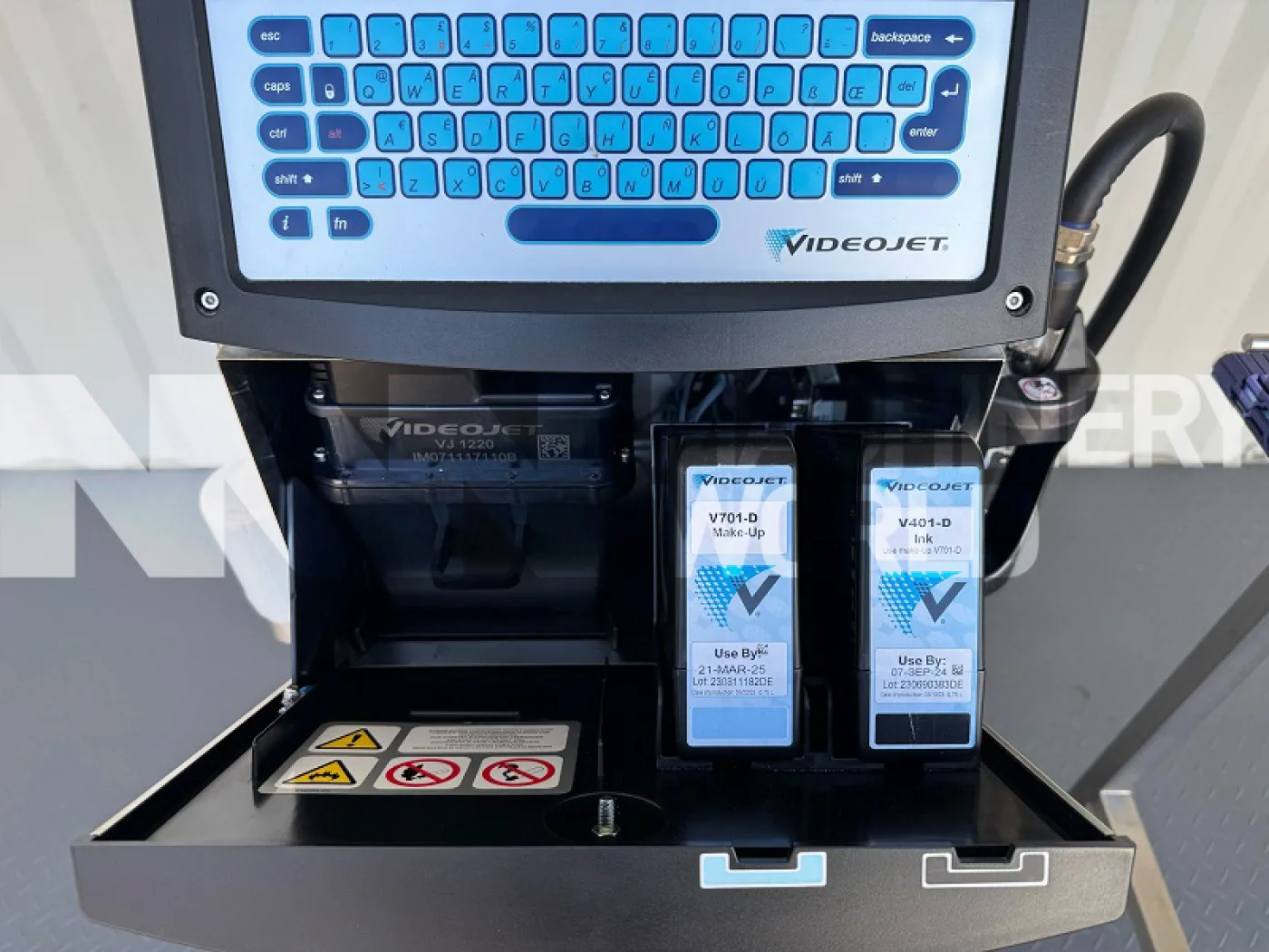 Videojet 1220 Continuous Ink Jet Coder with Out Feed Conveyor - 5