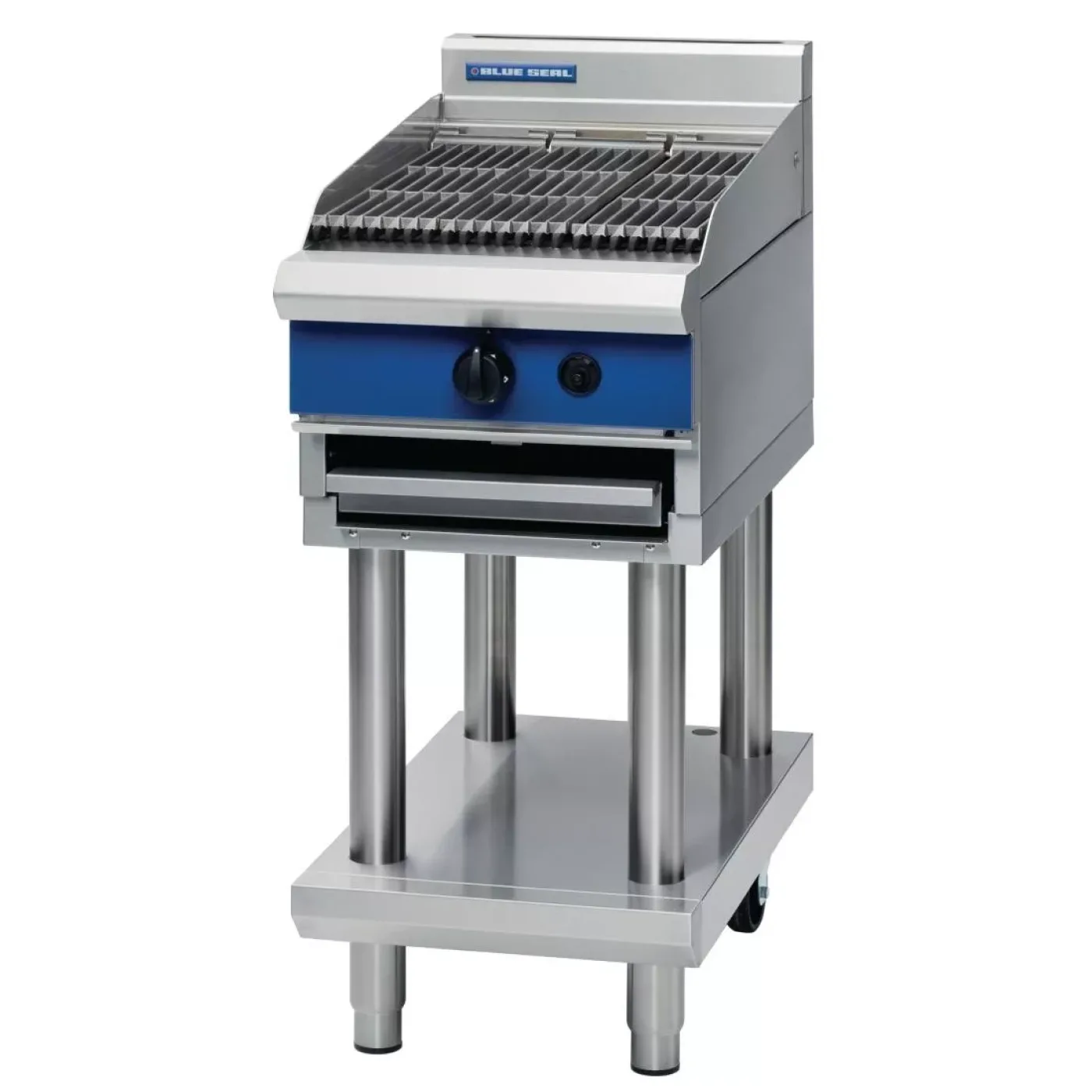 Blue Seal Evolution Chargrill on Stand LPG G593 - islandcatering - 1