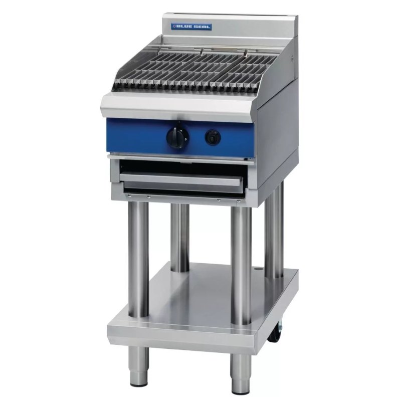 Blue Seal Evolution Chargrill on Stand LPG G593 - islandcatering