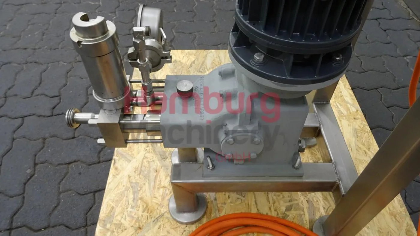 Margarine Pilot Plant - Gerstenberg & Agger HP Pump + Perfector 3x57 + Pin rotor + Inverter and Cooling Unit R22 - 6