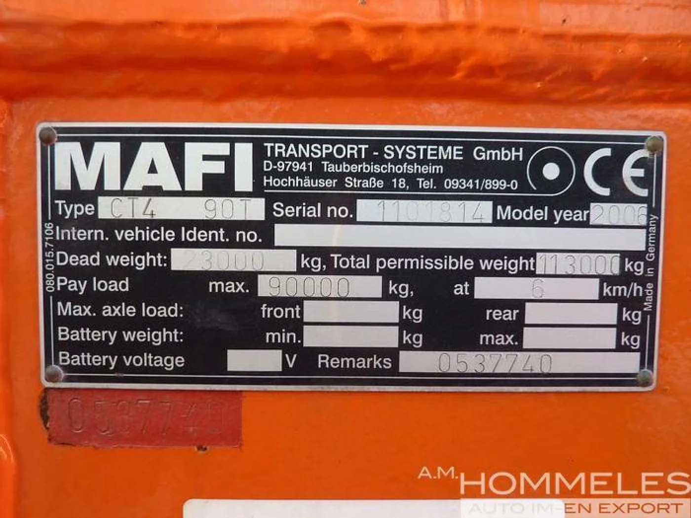 Mafi CT4 90T - 6