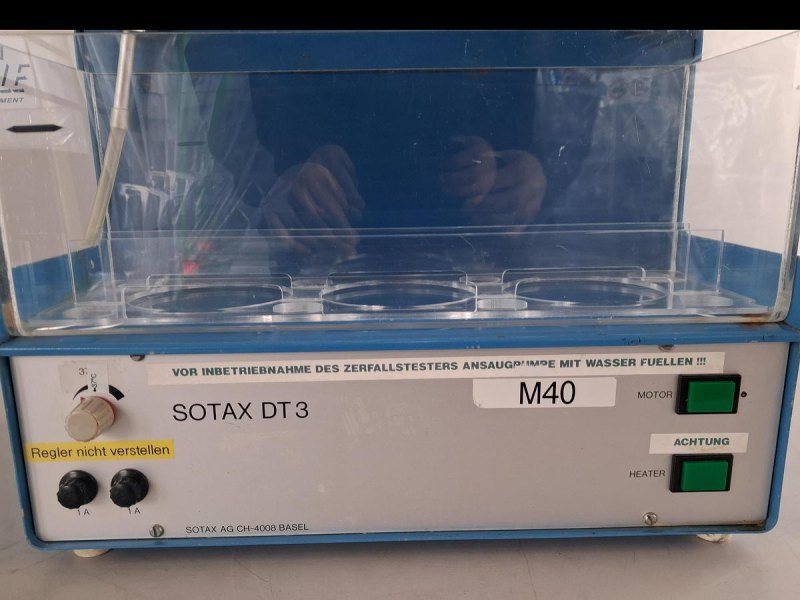 Sotax DT 3 Dissolution Tester M40