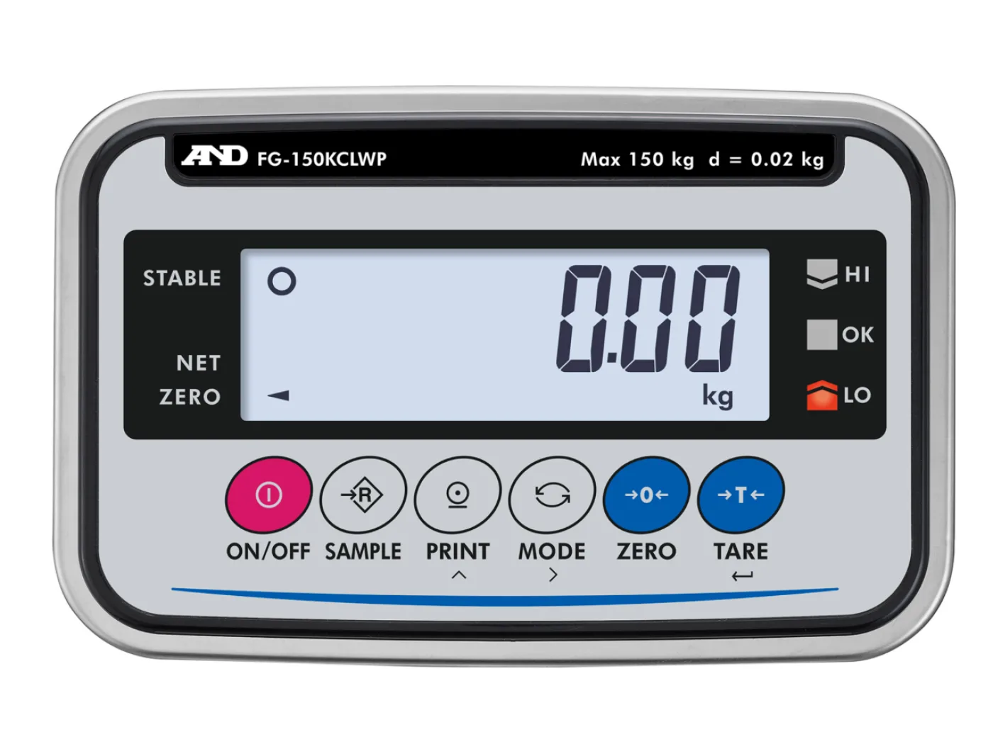 A&D FG-150KCLWP Waterproof Platform Scale - 3