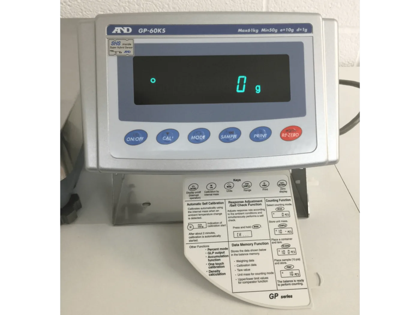 A&D GP-60KS Precision 3-Place Balance - 2
