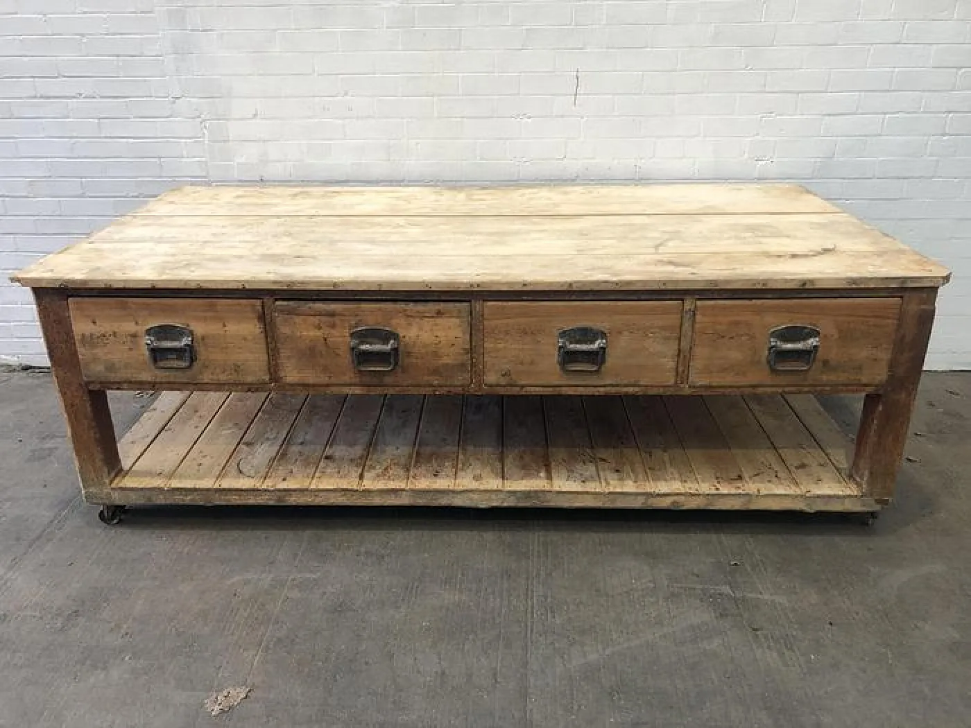 Wooden Bakers Table - 1