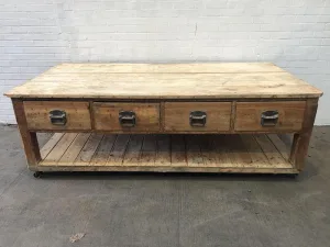Wooden Bakers Table