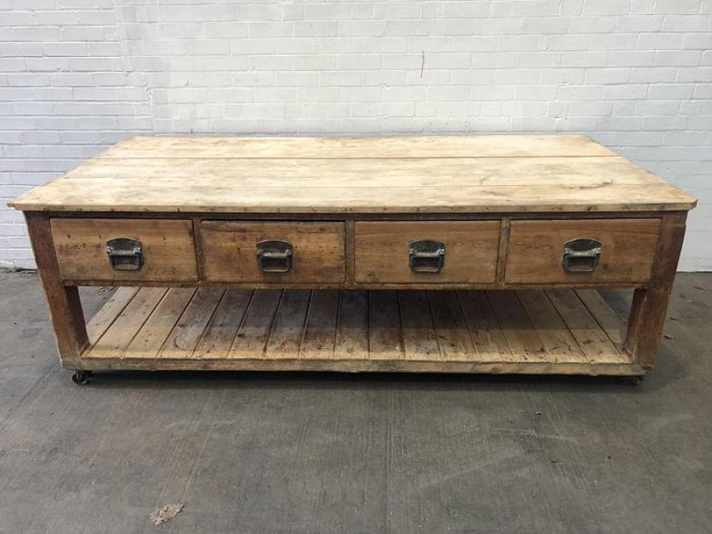 Wooden Bakers Table