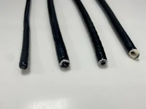 Bending section with distal tip for LF-V